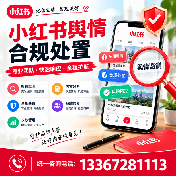 屯昌小红书舆情合规处置